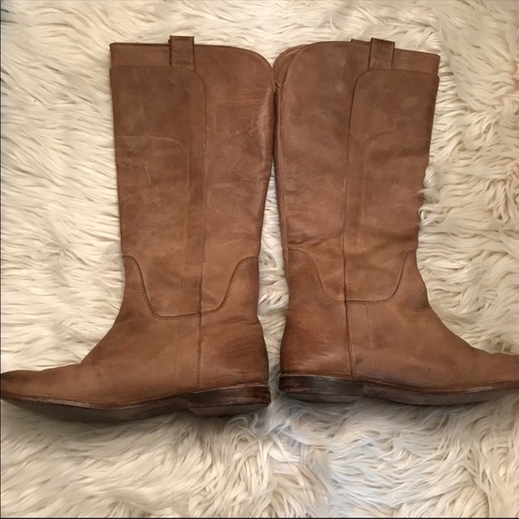 9.5 Tan Frye Paige boots - Picture 4 of 5